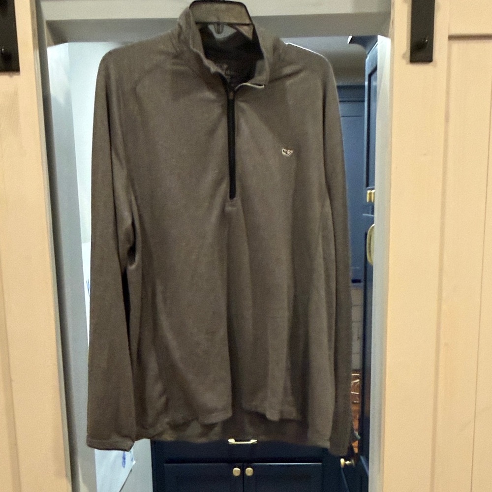 Vineyard Vines Charcoal Performance Pullover